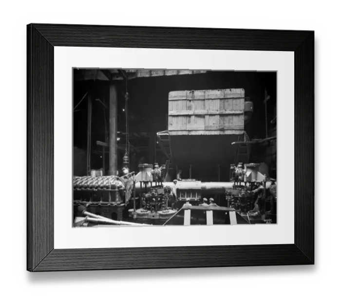 Framed Print : Harland & Wolff Collection - National Museums NI Framed Print : Harland & Wolff Collection - National Museums NI