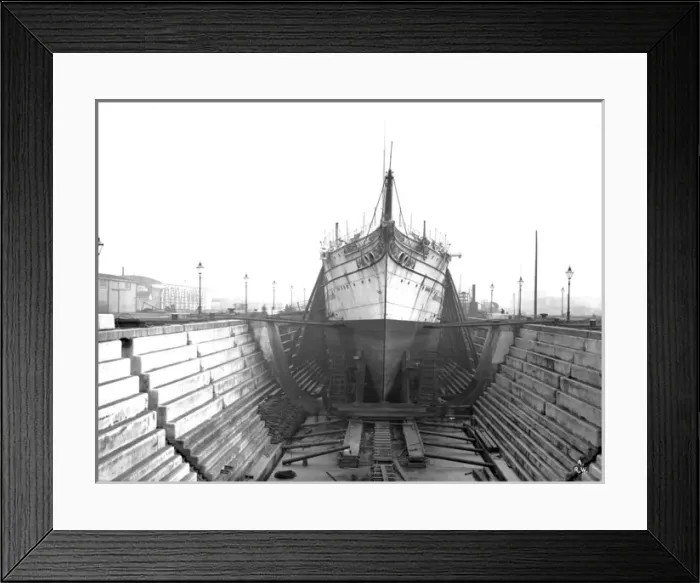 Framed Print : Harland & Wolff Collection - National Museums NI Framed Print : Harland & Wolff Collection - National Museums NI