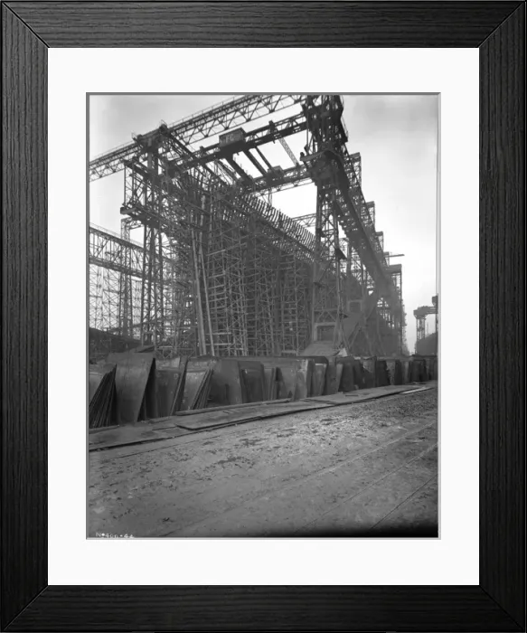 Framed Print : Harland & Wolff Collection - National Museums NI Framed Print : Harland & Wolff Collection - National Museums NI