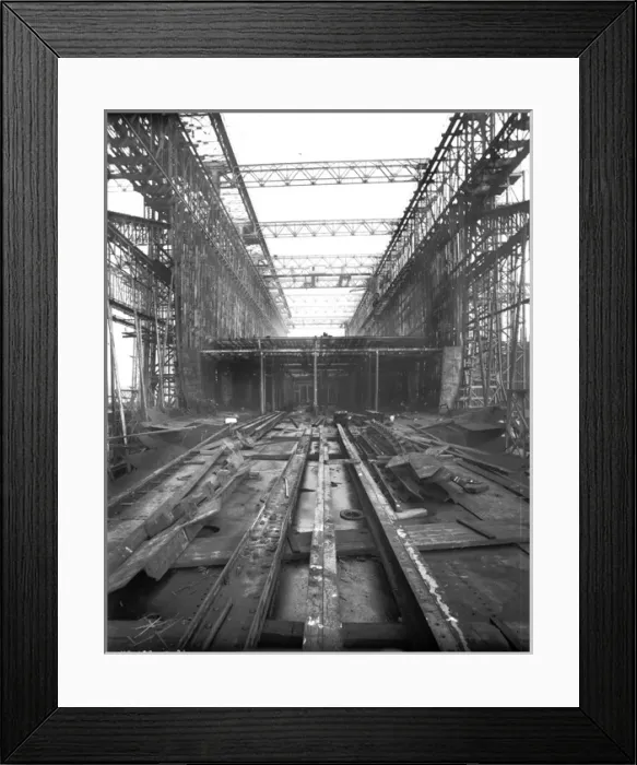 Framed Print : Harland & Wolff Collection - National Museums NI Framed Print : Harland & Wolff Collection - National Museums NI
