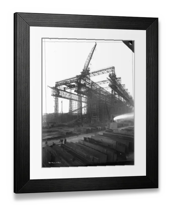 Framed Print : Harland & Wolff Collection - National Museums NI Framed Print : Harland & Wolff Collection - National Museums NI