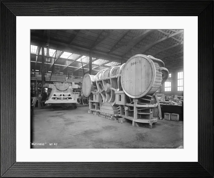 Framed Print : Harland & Wolff Collection - National Museums NI Framed Print : Harland & Wolff Collection - National Museums NI