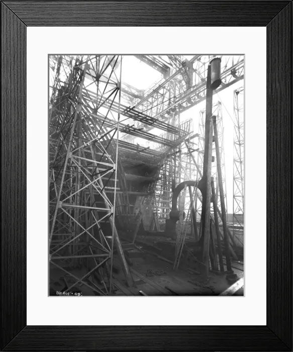 Framed Print : Harland & Wolff Collection - National Museums NI Framed Print : Harland & Wolff Collection - National Museums NI