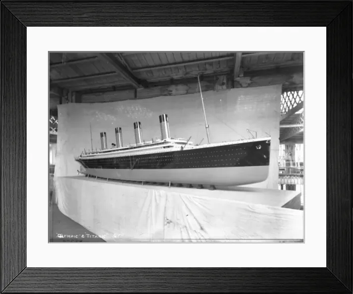 Framed Print : Harland & Wolff Collection - National Museums NI Framed Print : Harland & Wolff Collection - National Museums NI