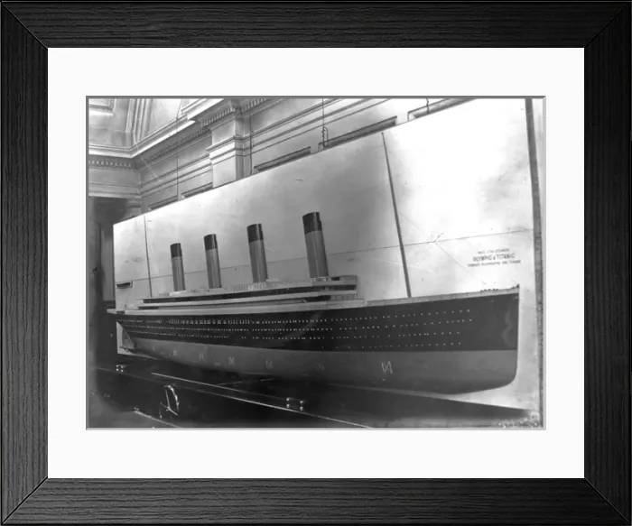 Framed Print : Harland & Wolff Collection - National Museums NI Framed Print : Harland & Wolff Collection - National Museums NI