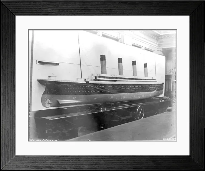 Framed Print : Harland & Wolff Collection - National Museums NI Framed Print : Harland & Wolff Collection - National Museums NI
