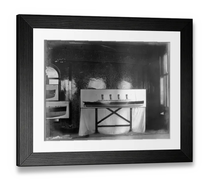 Framed Print : Harland & Wolff Collection - National Museums NI Framed Print : Harland & Wolff Collection - National Museums NI