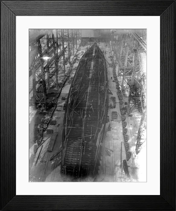Framed Print : Harland & Wolff Collection - National Museums NI Framed Print : Harland & Wolff Collection - National Museums NI