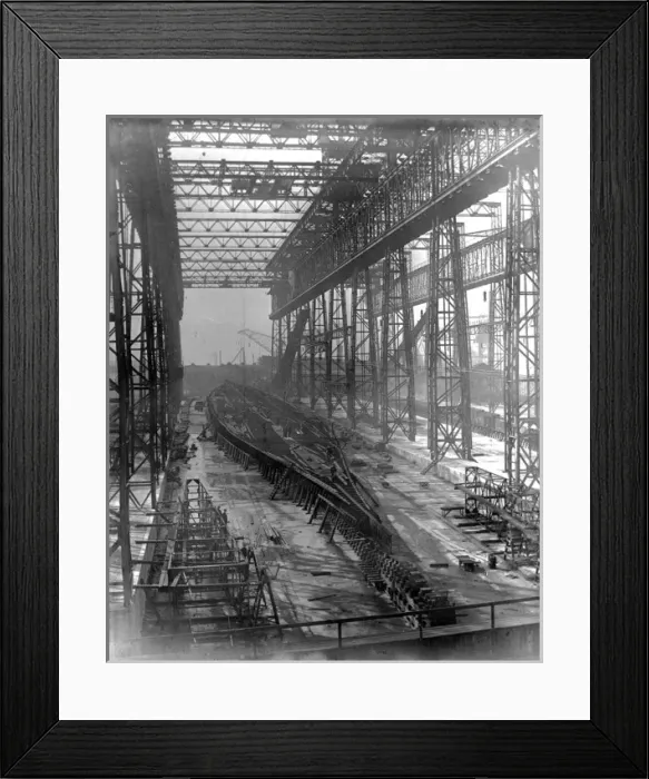 Framed Print : Harland & Wolff Collection - National Museums NI