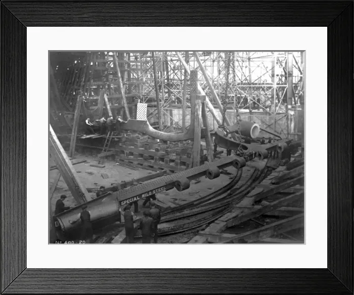 Framed Print : Harland & Wolff Collection - National Museums NI Framed Print : Harland & Wolff Collection - National Museums NI