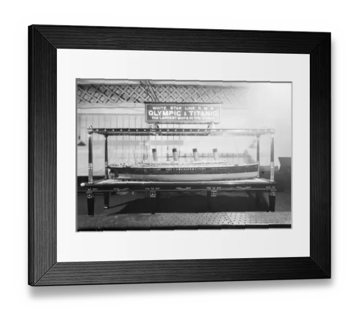 Framed Print : Harland & Wolff Collection - National Museums NI Framed Print : Harland & Wolff Collection - National Museums NI