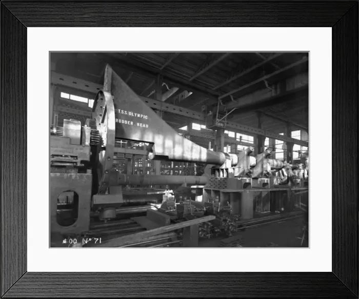 Framed Print : Harland & Wolff Collection - National Museums NI Framed Print : Harland & Wolff Collection - National Museums NI