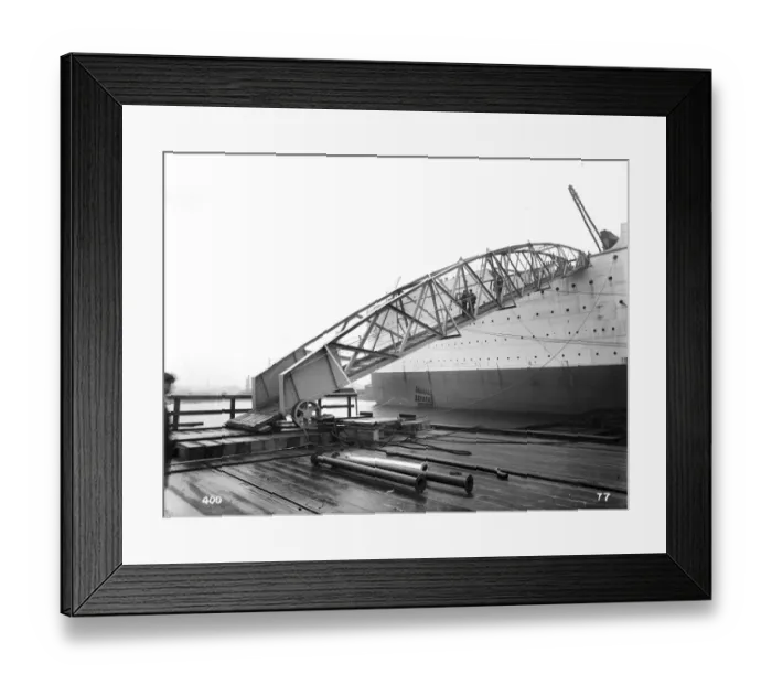 Framed Print : Harland & Wolff Collection - National Museums NI Framed Print : Harland & Wolff Collection - National Museums NI