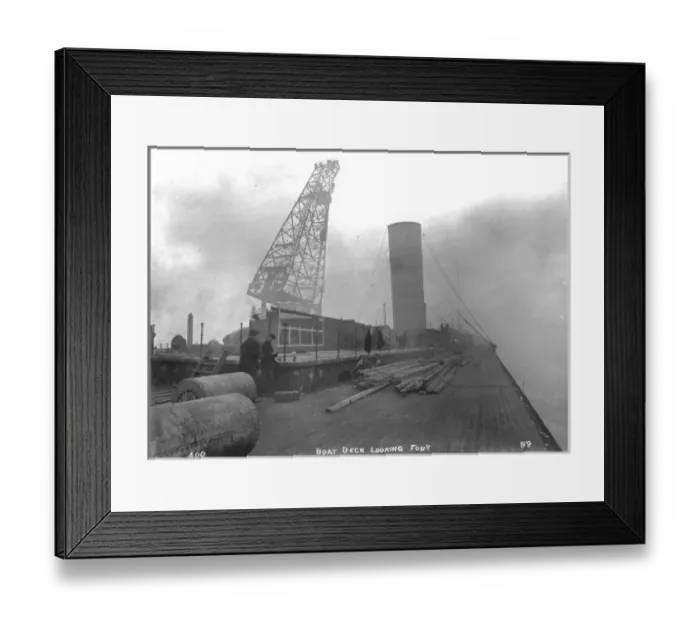 Framed Print : Harland & Wolff Collection - National Museums NI Framed Print : Harland & Wolff Collection - National Museums NI