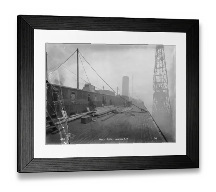 Framed Print : Harland & Wolff Collection - National Museums NI Framed Print : Harland & Wolff Collection - National Museums NI