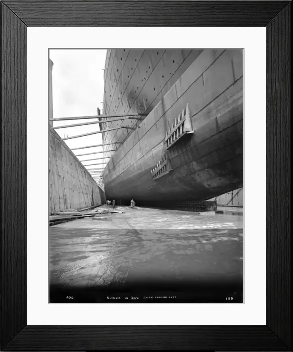 Framed Print : Harland & Wolff Collection - National Museums NI Framed Print : Harland & Wolff Collection - National Museums NI