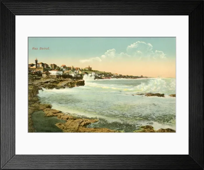 Framed Print : Ras Beirut neighbourhood in Beirut (Beyrouth), Lebanon Framed Print : Ras Beirut neighbourhood in Beirut (Beyrouth), Lebanon