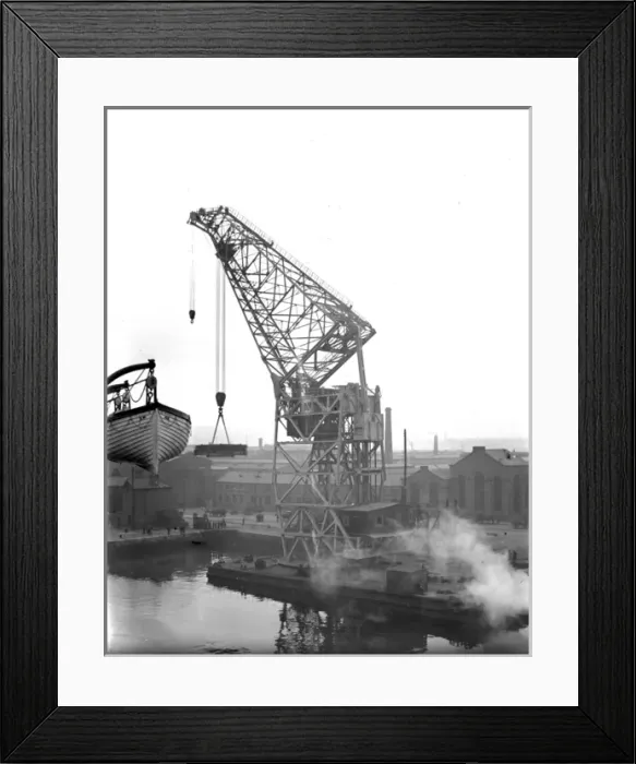 Framed Print : Harland & Wolff Collection - National Museums NI Framed Print : Harland & Wolff Collection - National Museums NI