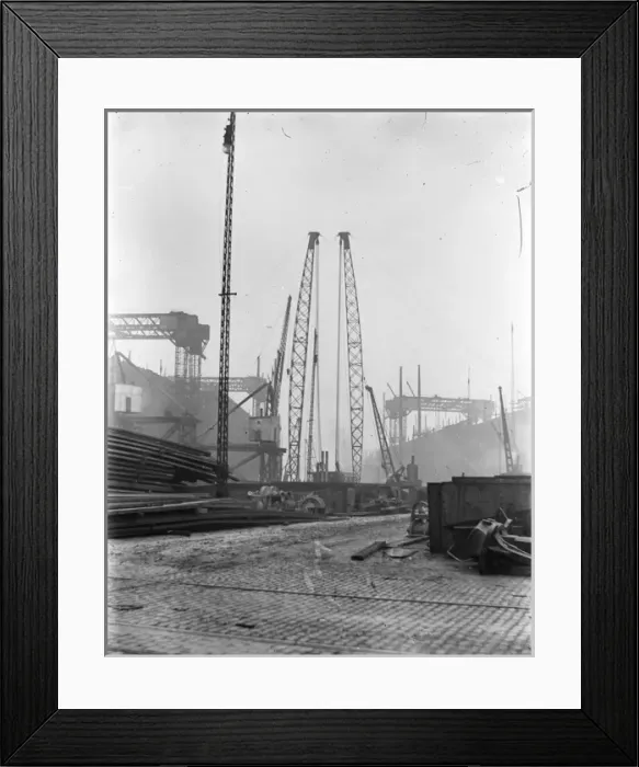 Framed Print : Harland & Wolff Collection - National Museums NI Framed Print : Harland & Wolff Collection - National Museums NI