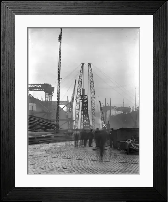 Framed Print : Harland & Wolff Collection - National Museums NI Framed Print : Harland & Wolff Collection - National Museums NI