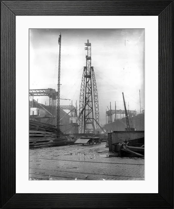 Framed Print : Harland & Wolff Collection - National Museums NI Framed Print : Harland & Wolff Collection - National Museums NI