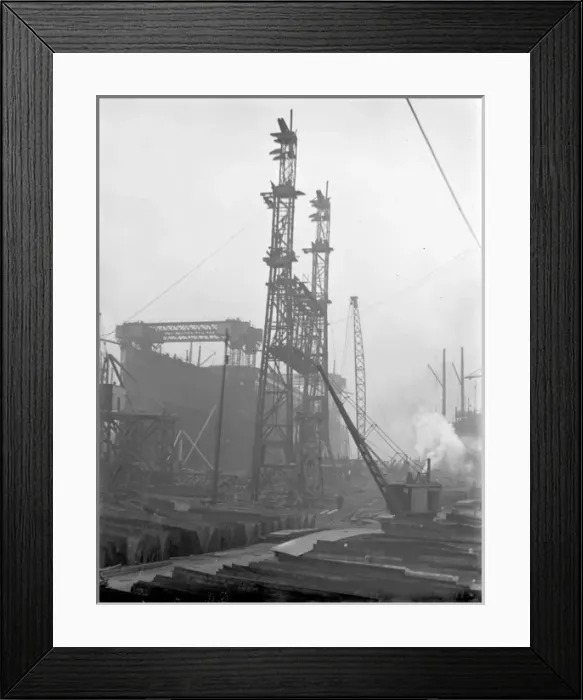 Framed Print : Harland & Wolff Collection - National Museums NI Framed Print : Harland & Wolff Collection - National Museums NI