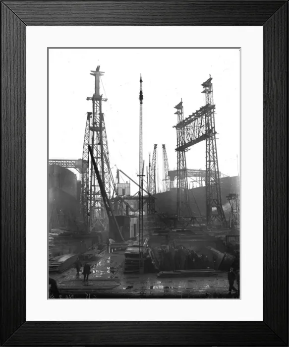 Framed Print : Harland & Wolff Collection - National Museums NI Framed Print : Harland & Wolff Collection - National Museums NI