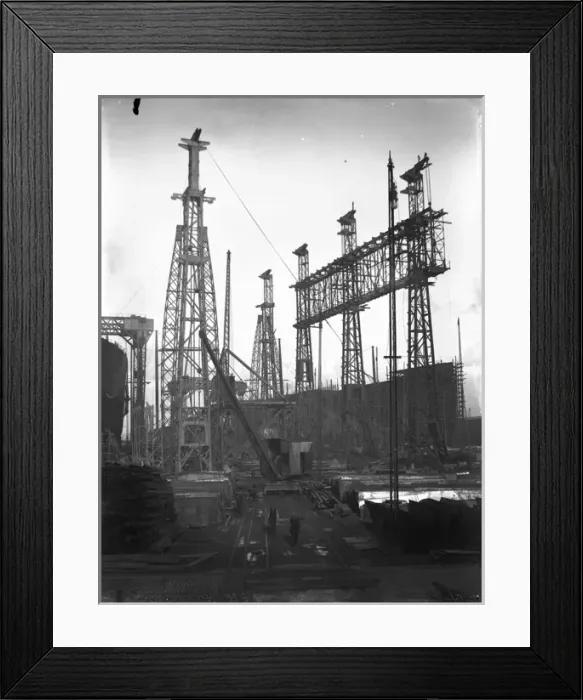 Framed Print : Harland & Wolff Collection - National Museums NI Framed Print : Harland & Wolff Collection - National Museums NI