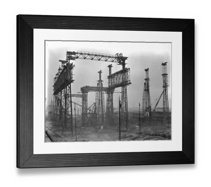 Framed Print : Harland & Wolff Collection - National Museums NI Framed Print : Harland & Wolff Collection - National Museums NI