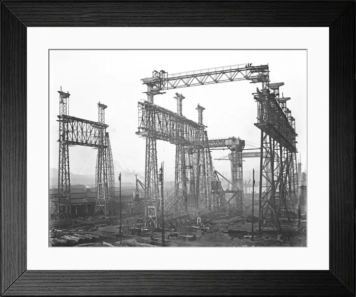 Framed Print : Harland & Wolff Collection - National Museums NI Framed Print : Harland & Wolff Collection - National Museums NI