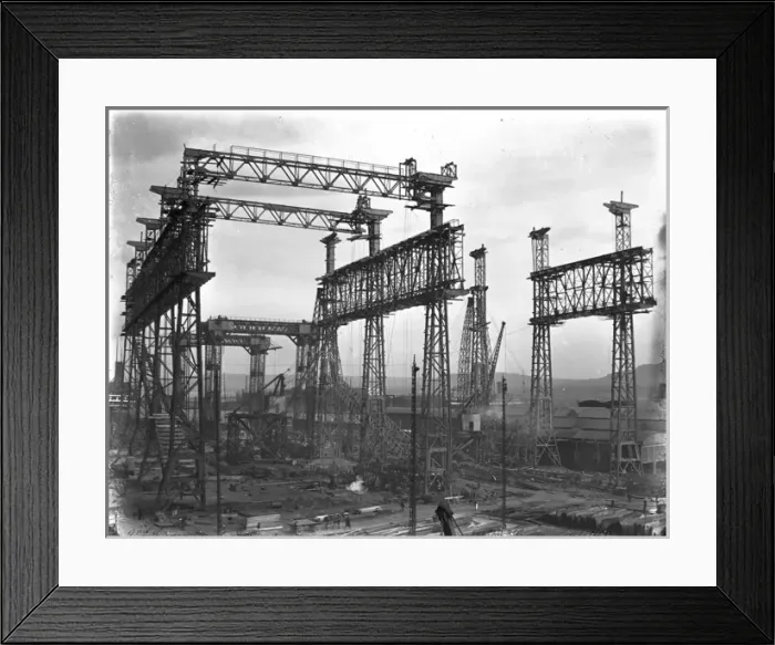 Framed Print : Harland & Wolff Collection - National Museums NI Framed Print : Harland & Wolff Collection - National Museums NI