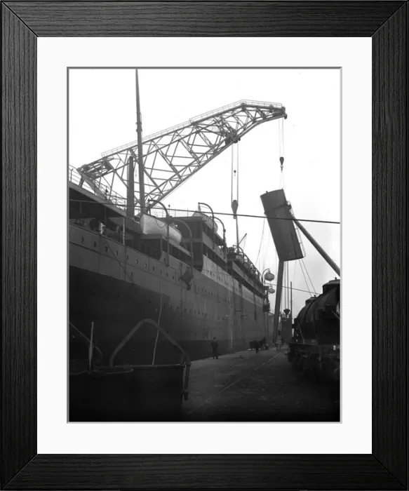 Framed Print : Harland & Wolff Collection - National Museums NI Framed Print : Harland & Wolff Collection - National Museums NI