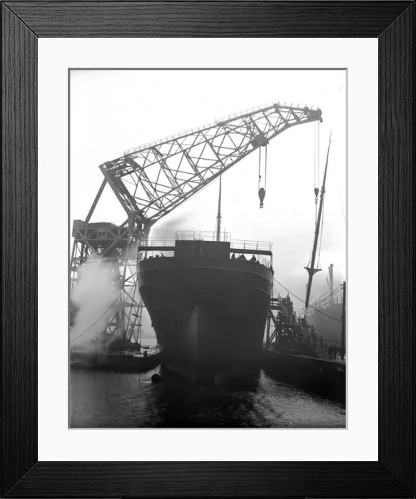 Framed Print : Harland & Wolff Collection - National Museums NI Framed Print : Harland & Wolff Collection - National Museums NI