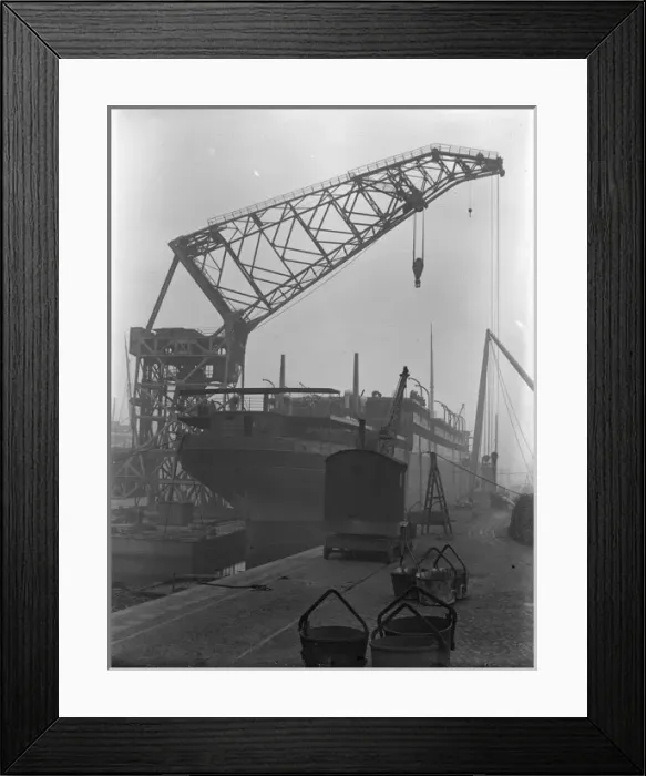 Framed Print : Harland & Wolff Collection - National Museums NI Framed Print : Harland & Wolff Collection - National Museums NI