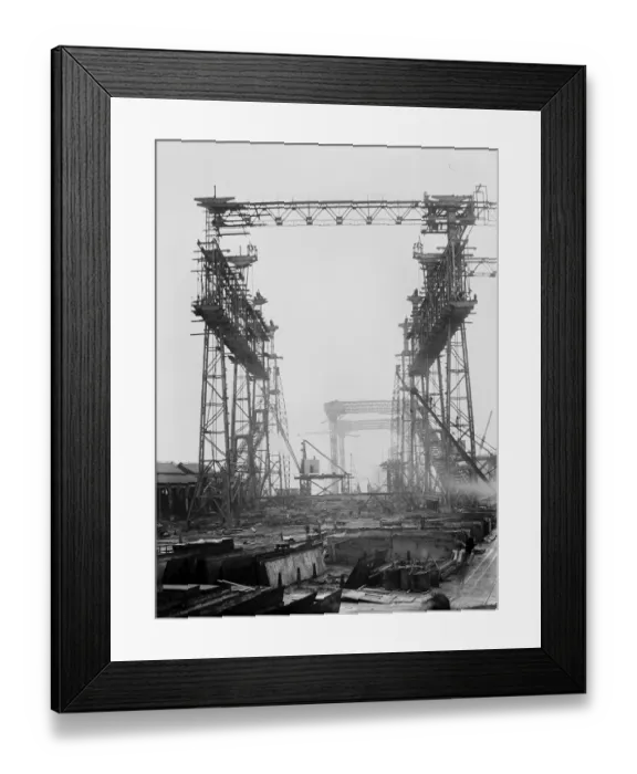 Framed Print : Harland & Wolff Collection - National Museums NI Framed Print : Harland & Wolff Collection - National Museums NI