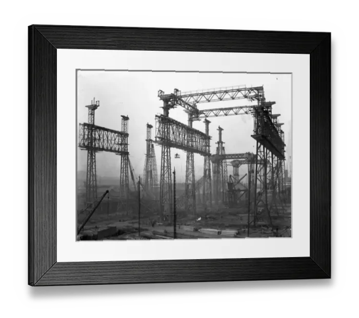 Framed Print : Harland & Wolff Collection - National Museums NI Framed Print : Harland & Wolff Collection - National Museums NI