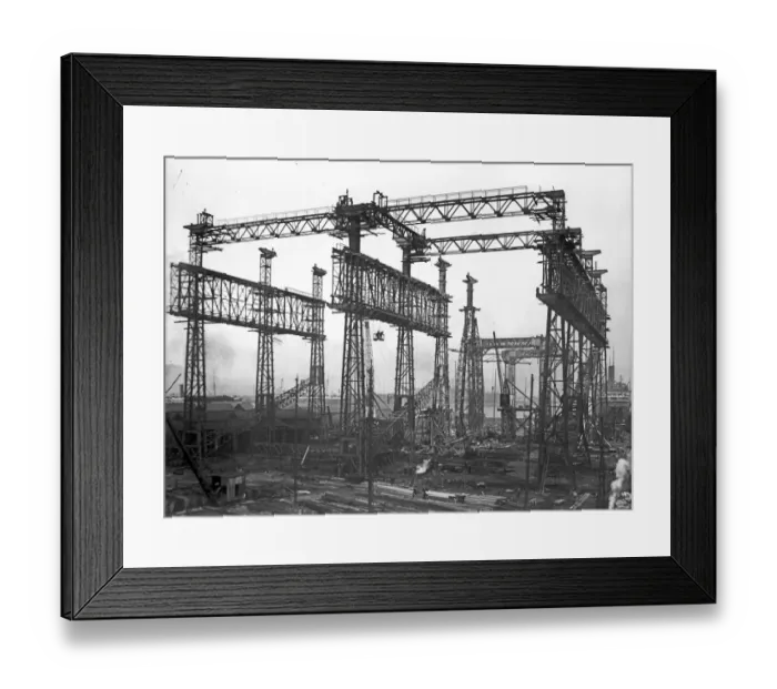 Framed Print : Harland & Wolff Collection - National Museums NI Framed Print : Harland & Wolff Collection - National Museums NI