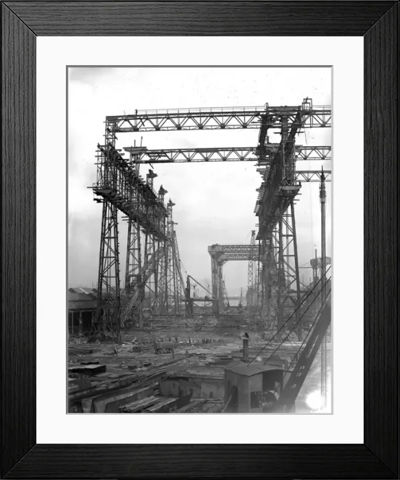 Framed Print : Harland & Wolff Collection - National Museums NI Framed Print : Harland & Wolff Collection - National Museums NI