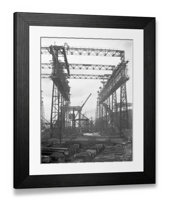 Framed Print : Harland & Wolff Collection - National Museums NI Framed Print : Harland & Wolff Collection - National Museums NI