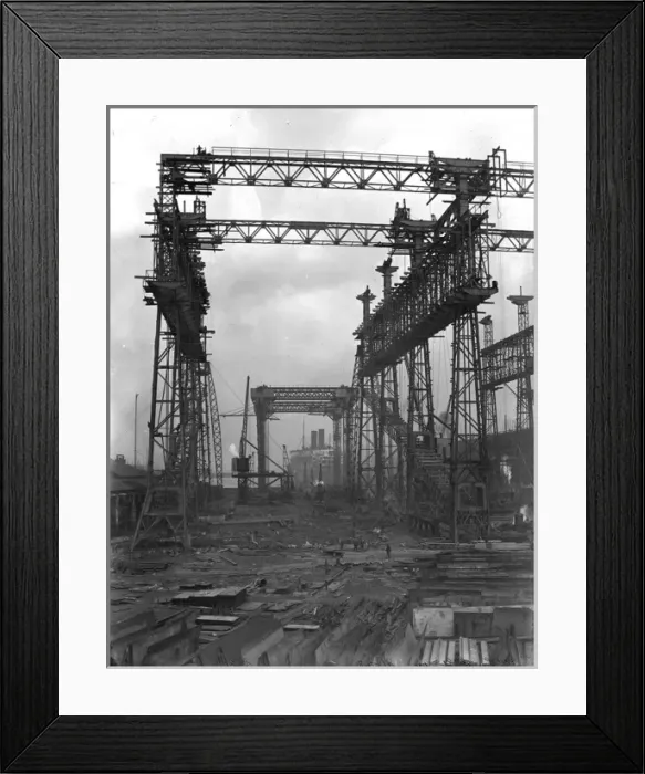 Framed Print : Harland & Wolff Collection - National Museums NI Framed Print : Harland & Wolff Collection - National Museums NI