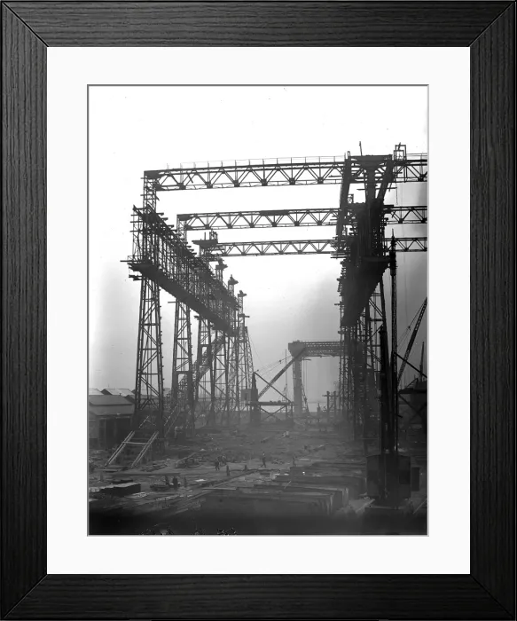 Framed Print : Harland & Wolff Collection - National Museums NI Framed Print : Harland & Wolff Collection - National Museums NI