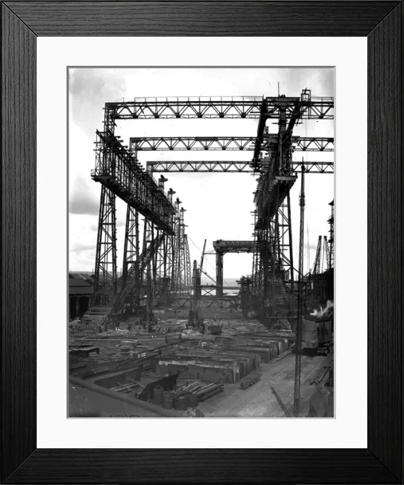 Framed Print : Harland & Wolff Collection - National Museums NI Framed Print : Harland & Wolff Collection - National Museums NI