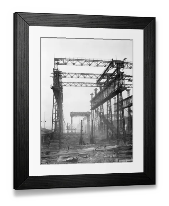 Framed Print : Harland & Wolff Collection - National Museums NI Framed Print : Harland & Wolff Collection - National Museums NI