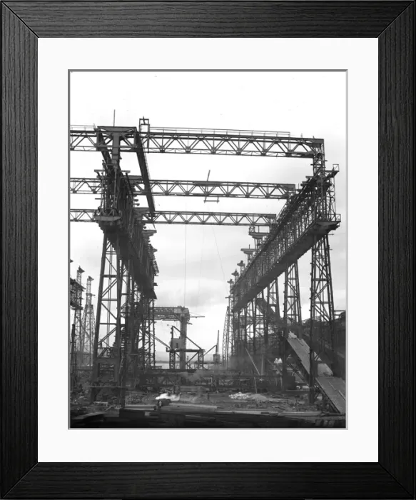 Framed Print : Harland & Wolff Collection - National Museums NI Framed Print : Harland & Wolff Collection - National Museums NI