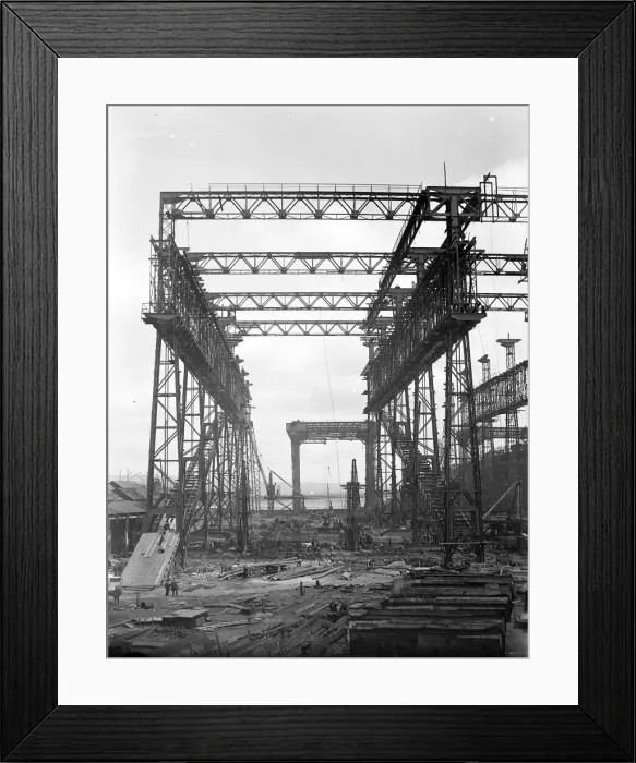 Framed Print : Harland & Wolff Collection - National Museums NI Framed Print : Harland & Wolff Collection - National Museums NI