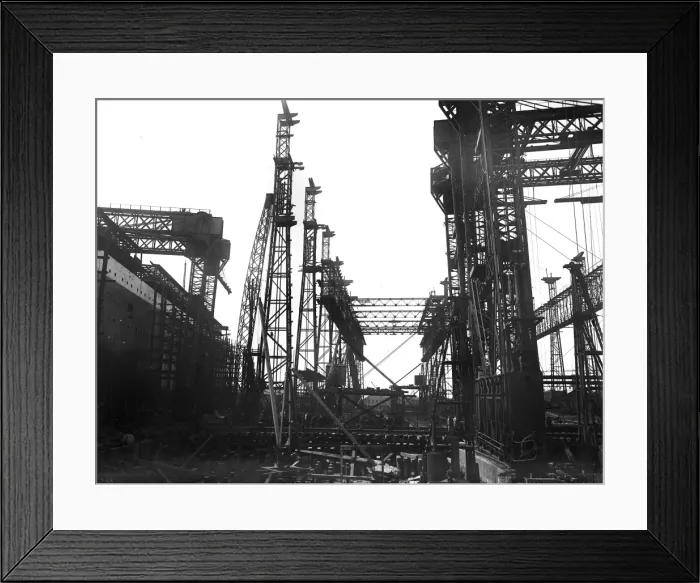Framed Print : Harland & Wolff Collection - National Museums NI Framed Print : Harland & Wolff Collection - National Museums NI