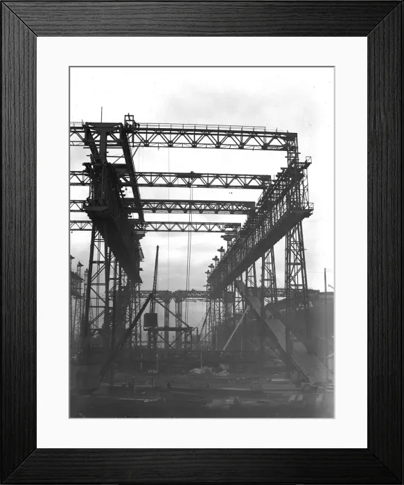 Framed Print : Harland & Wolff Collection - National Museums NI Framed Print : Harland & Wolff Collection - National Museums NI