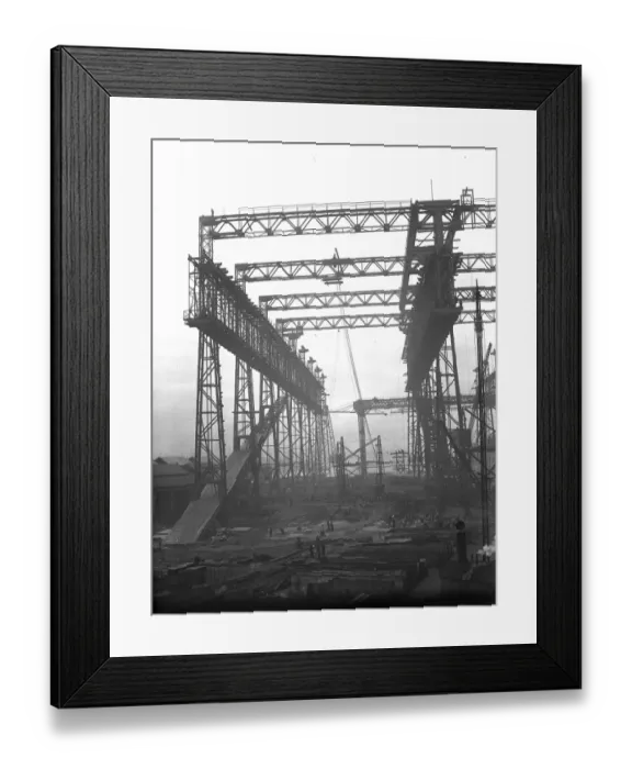 Framed Print : Harland & Wolff Collection - National Museums NI Framed Print : Harland & Wolff Collection - National Museums NI