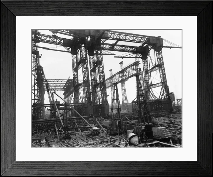 Framed Print : Harland & Wolff Collection - National Museums NI Framed Print : Harland & Wolff Collection - National Museums NI