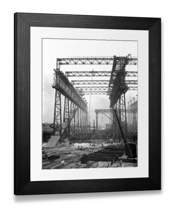 Framed Print : Harland & Wolff Collection - National Museums NI Framed Print : Harland & Wolff Collection - National Museums NI